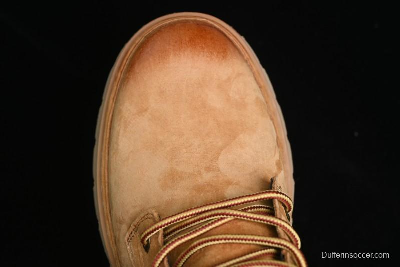 ECCO Exostrike Series Work Leather Anti-Slip Platform Boots - 63890801003