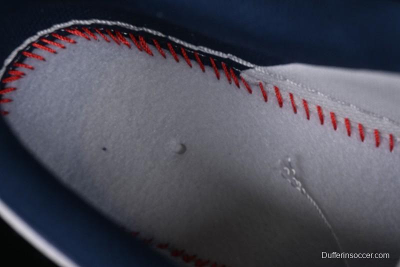 Nike Air Force 1 '07 Low Stussy Collaboration Light Blue White Transparent Swoosh Low-Top Casual Sneakers - DM6688-055