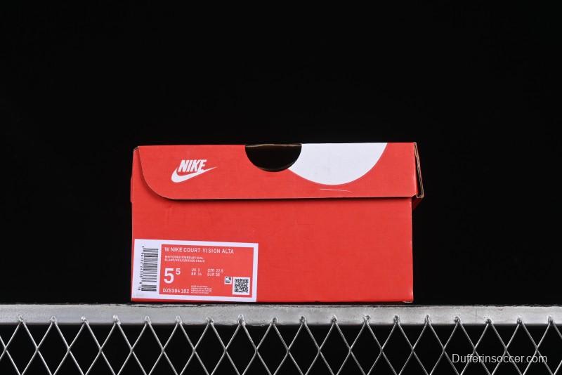 Nike Court Vision Alta Low-Top Casual Sneakers with Thick Sole - DZ5394-102