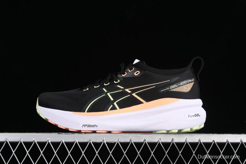 Asics Gel-Kayano 31 Running Shoes with GEL Cushioning and FLYTEFOAM BLAST Technology - 1011B867-003