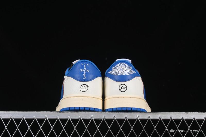 Nike Travis Scott x Air Jordan 1 Low OG AJ1 Reverse Swoosh - DM7866-104