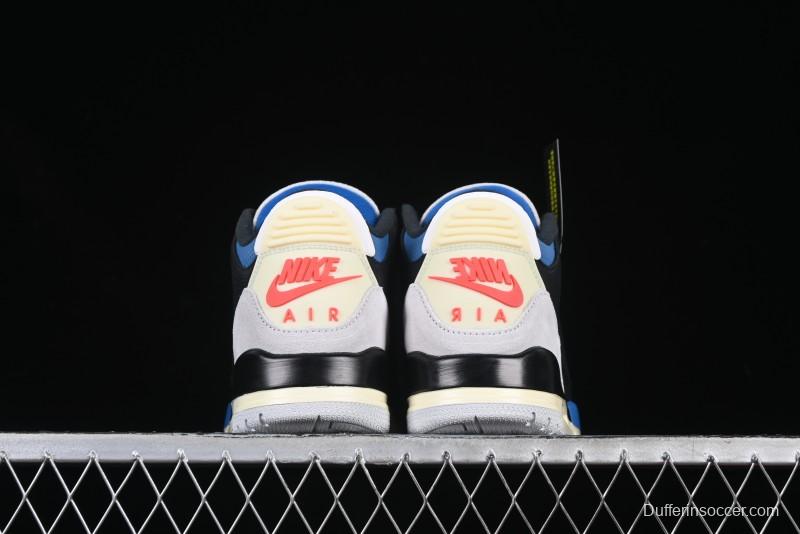 Nike Air Jordan 3 OG "Rare Air" Retro Basketball Shoes with Reverse Swoosh Design - IB8967-004
