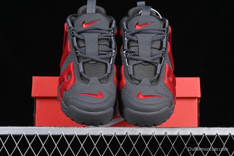 Nike Air More Uptempo Retro Basketball Shoes with Mesh Upper for Breathability - FZ3055-002