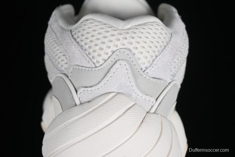 Adidas Yeezy 500 Bone White Casual Running Shoes - FV3573