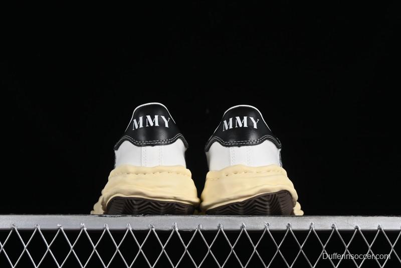 Wayne MMY Original Sole Leather Low Sneaker with Deconstructed Ice Cream Sole - W.E5