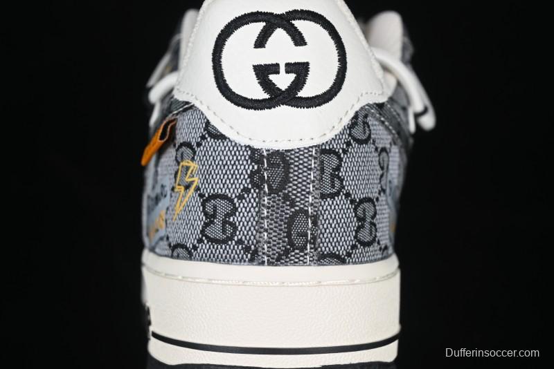 Nike Air Force 1 '07 Low Hip Hop Gucci Style Casual Sneakers - BD0077-555