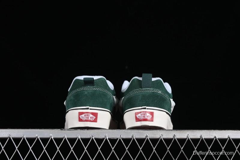 Vans Classics Knu Skool Green Platform Sneakers - VN0AUAK374