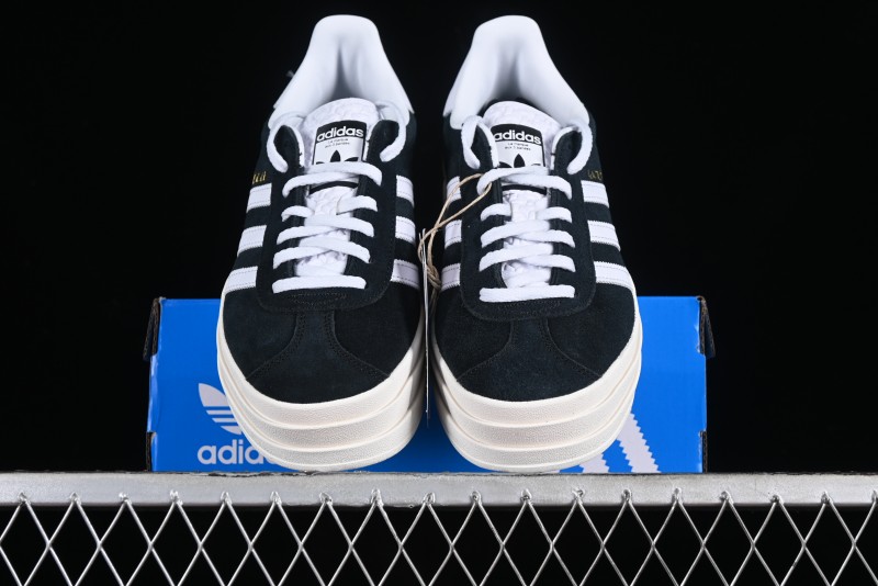 Adidas Originals Gazelle Bold HQ6912 Low-Top Sneakers with Thick Sole for Casual Wear Anti-Slip and Durable - HQ6912