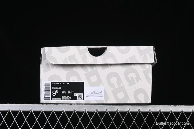 Nike Air Force 1 '07 Low The North Face Collaboration Beige Grey Red Label Casual Sneakers - BB7518-009