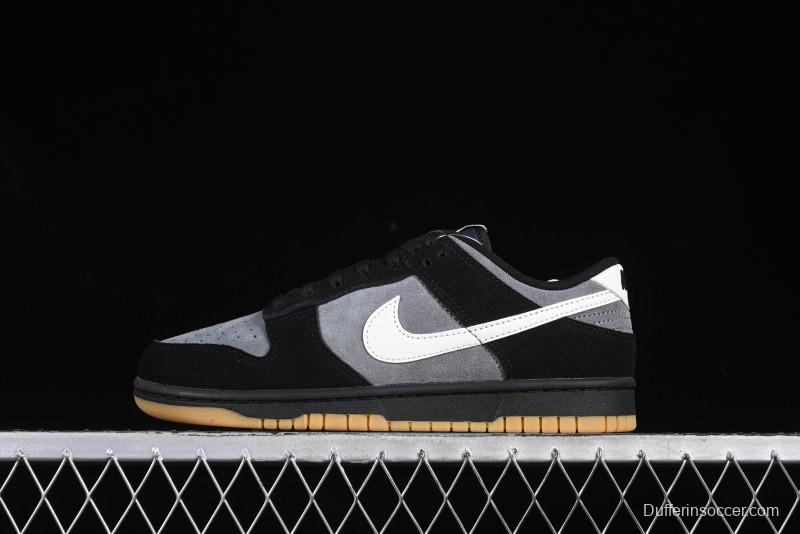 Nike Dunk Low Casual Sneakers in Black-Grey Colorway - HQ1931-001