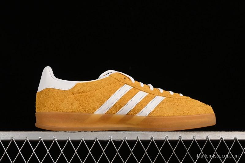 Adidas Originals Gazelle Indoor Retro Casual Sneakers with Slip-Resistant and Durable Low-Top Design - HQ8716