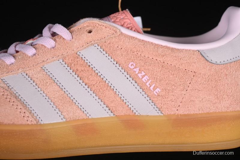 Adidas Originals Gazelle Indoor Retro Casual Slip-Resistant Wear-Resistant Low-Top Skate Shoes - IE2946