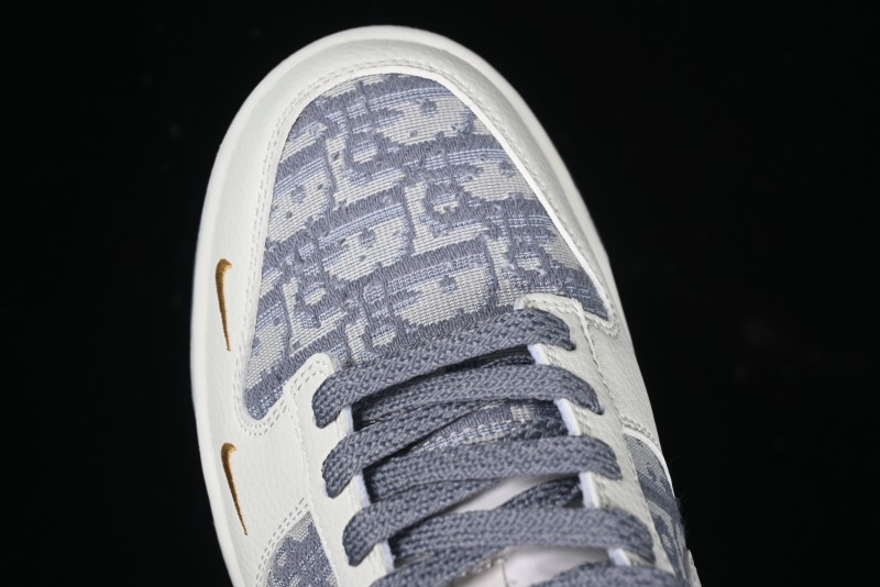 Nike SB Dunk Low Dior x Stone Island Triple Collaboration - Anniversary High-End Custom Low-Top Casual Sneakers - DM6868-043
