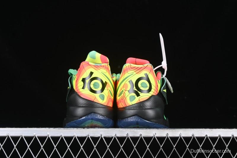 Nike KD 4 Weatherman All Star Basketball Shoes with Zoom Air Cushion and Adaptive Fit System - FN6247-300