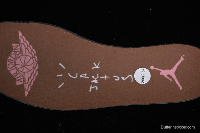 Nike Travis Scott x Air Jordan 1 Low OG AJ1 Reverse Swoosh Sneakers - DM7866-106