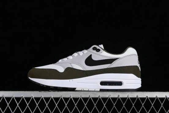 Nike Air Max 1 Retro Running Shoes with Half-Sole Air Cushion - FD9082-102