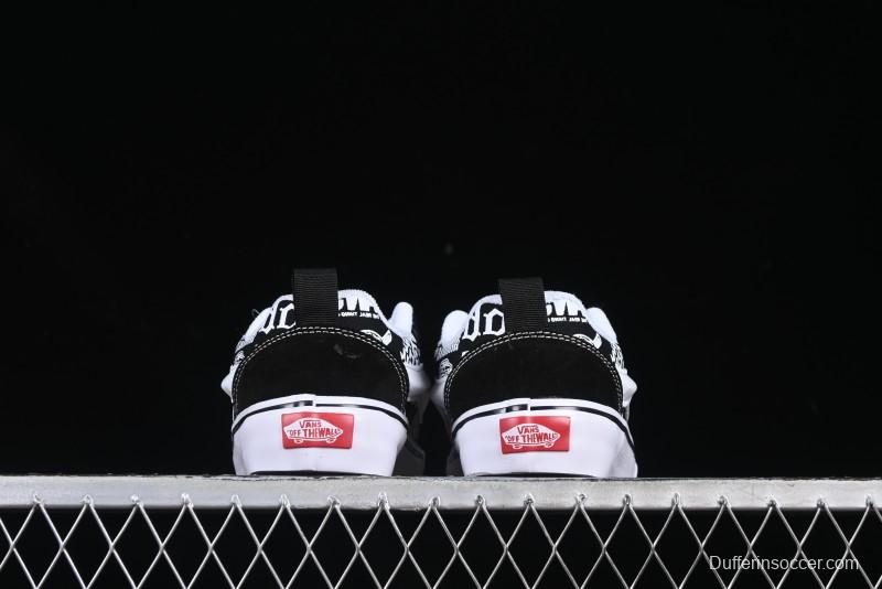 Vans Knu Skool Comfortable Fashion Slip-Resistant Wear-Resistant Low-Top Casual Sneakers - VN000CS0239