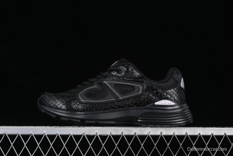 Dior B30 Sneakers with Reflective CD30 Logo and Lightweight Rubber Sole - CD30