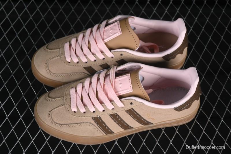 Adidas Originals Gazelle Indoor JR8028 Retro Casual Slip-Resistant Low-Top Sneakers