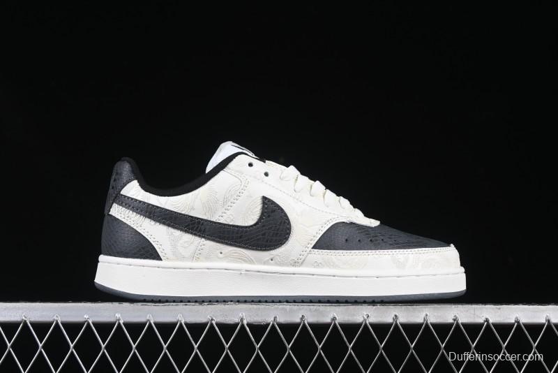 Nike Court Vision Lo 2025 Year of the Snake Theme Campus Casual Sneakers - CD5463-100