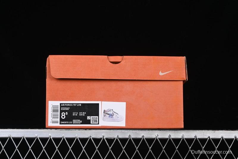 Nike Air Force 1 '07 Low Custom Christmas Party Casual Sneakers - DM0970-132