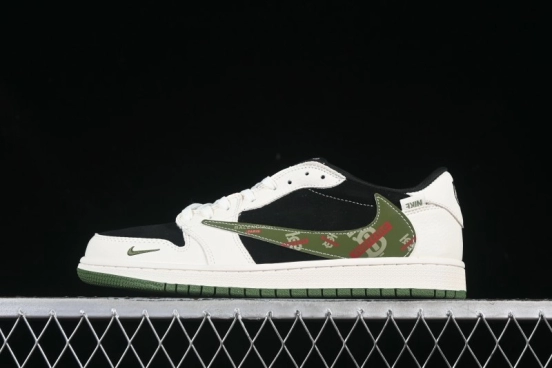 Nike Travis Scott x Fragment Design x Air Jordan 1 Low OG SP Casual Sneakers - XS2024-032