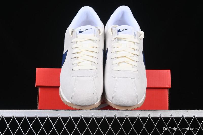 Nike Classic Cortez Leather Retro Running Shoes - FQ8108-110