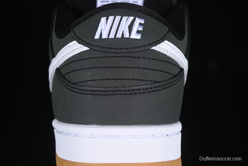Nike SB Dunk Low Suede Black Skateboarding Shoes - CD2563-006