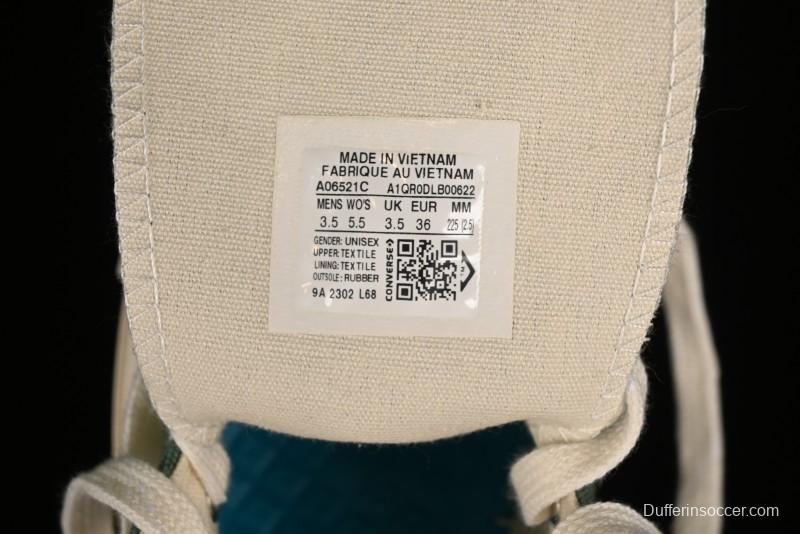 Converse Chuck 1970s High Top Casual Canvas Sneakers in Pine Green - A06521C