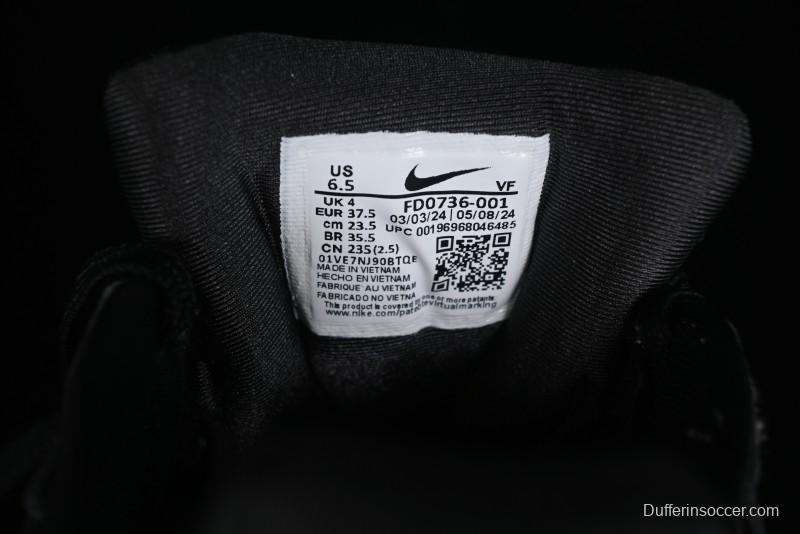 Nike Runtekk V2K Retro Low-Top Running Shoes with Cushlon Midsole and Anti-Slip Design - FD0736-001