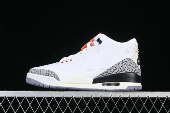 Nike Air Jordan 3 Retro White Cement Reimagined Basketball Shoes - DN3707-100