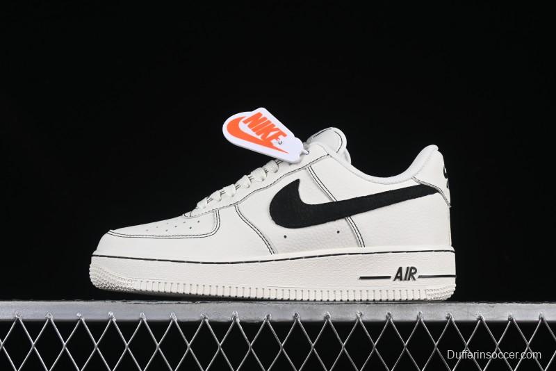 Nike Air Force 1'07 Low Casual Sneakers with Full-Length Air Cushion - HQ2037-200