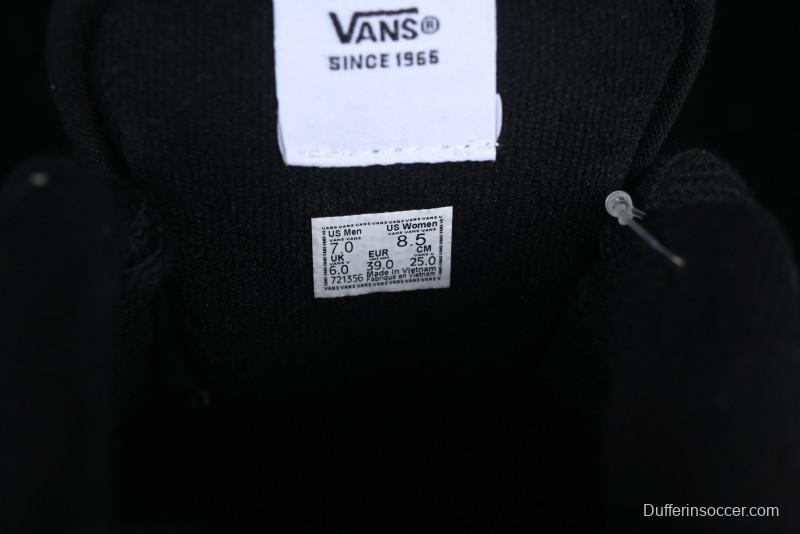 Vans Knu Skool Low-Top Retro Casual Vulcanized Sneakers in Grey Black - VN0009QCBDS