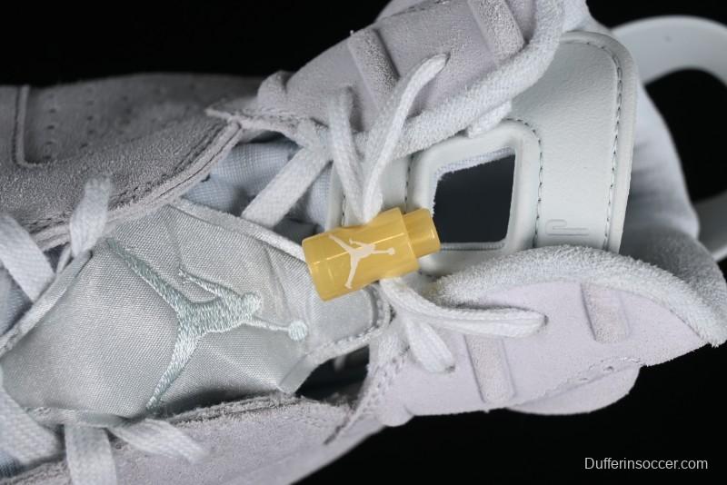 Nike Air Jordan 6 Retro Paris Olympics Sneakers with Metallic Gold Accents - DQ4914-074