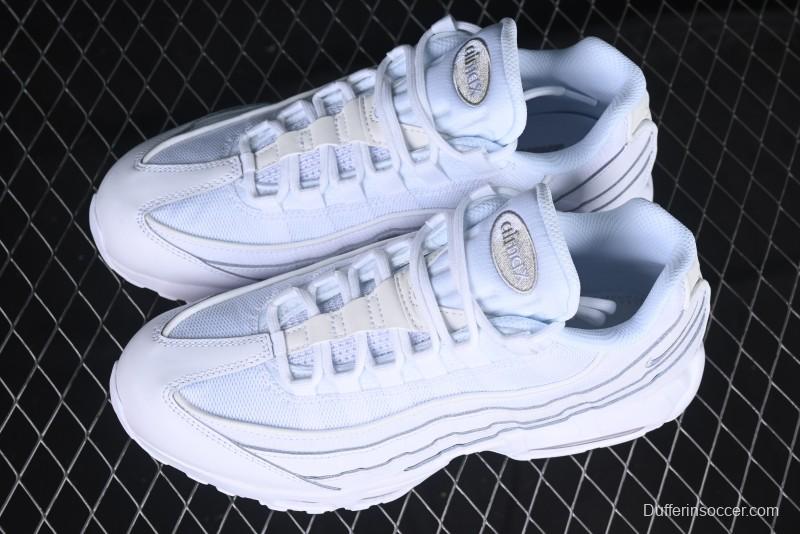 Nike Air Max 95 Retro Running Shoes with Air Cushion - CT1268-100
