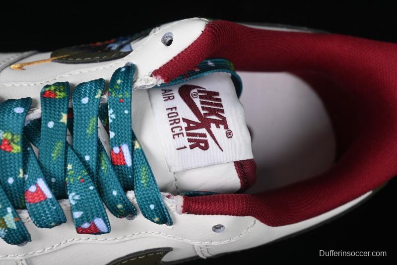 Nike Air Force 1 '07 Low Custom Christmas Party Casual Sneakers - DM0970-132
