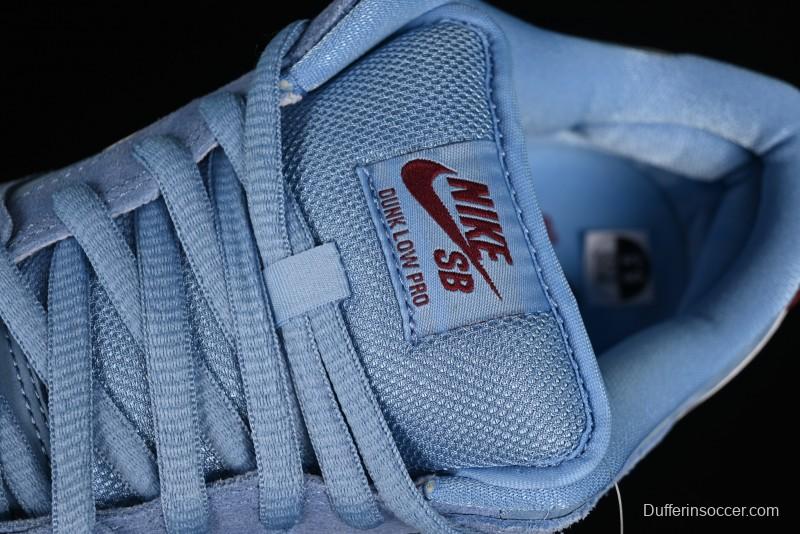 Nike SB Dunk Low "Phillies" Suede Casual Skate Shoes - DQ4040-400