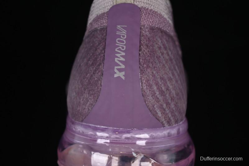 Nike Vapormax Flyknit Breathable Casual Running Shoes with Full-Length Air Cushion - 849557-500