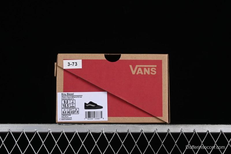 Vans Classics Knu Skool Black武士 Sneakers - VN0AUAK373