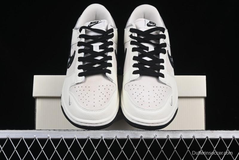 Nike SB Dunk Low Stussy Anniversary Custom Low-Top Casual Skate Shoes - DJ2024-055