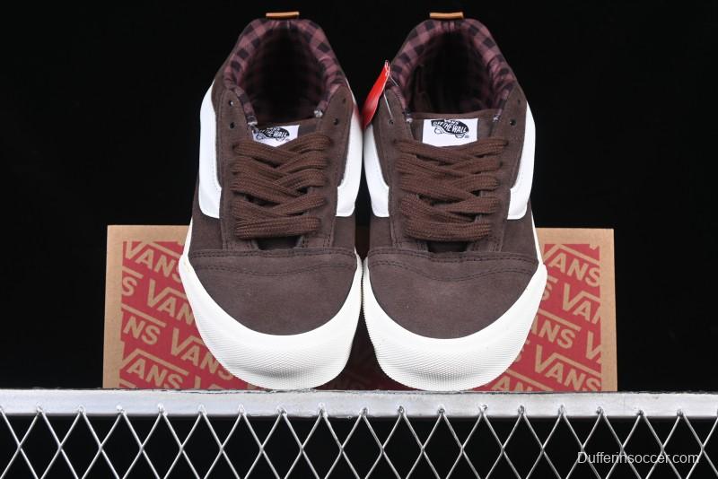 Vans Knu Skool Low Top Retro Casual Vulcanized Sneakers - VN000CS0DFN