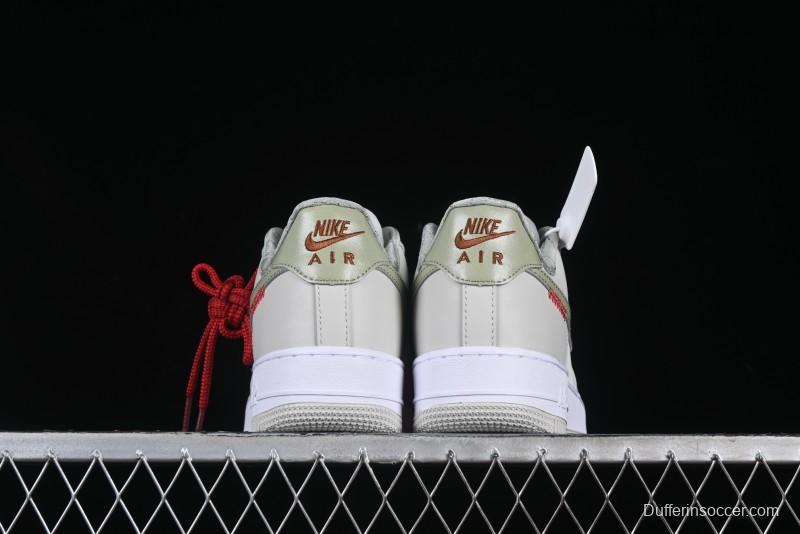 Nike Air Force 1 '07 Low Casual Sneakers with Full-Length Air Cushion - HV6000-131