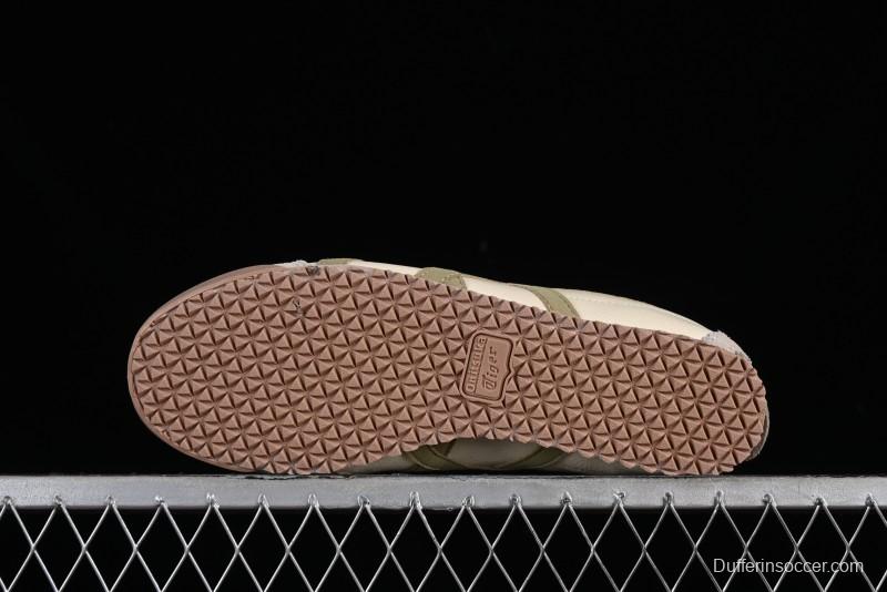 Onitsuka Tiger Mexico 66 Low-Top Leather Casual Running Shoes - 1183C076-101