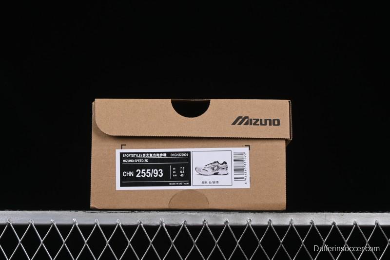 Mizuno Speed 2K Breathable Low-Top Casual Running Shoes with Synthetic Leather - D1GH222909