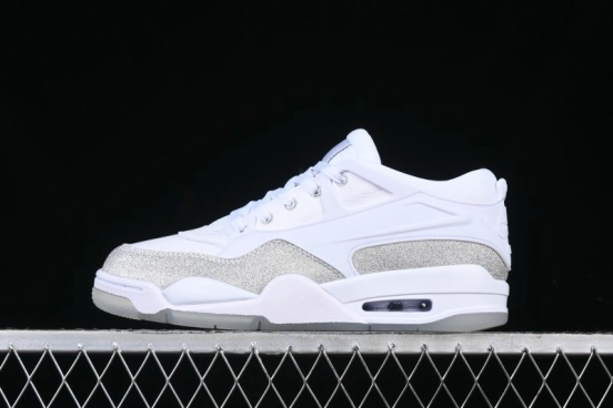 Nike Air Jordan 4 Retro Low Basketball Shoes - HQ3441-111