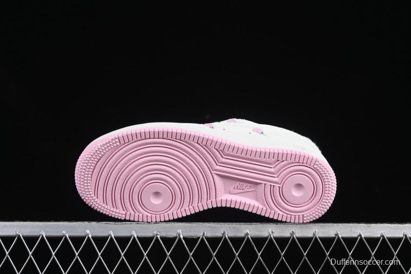 Nike Air Force 1 '07 Low Valentine's Day Limited Casual Sneakers with Full-Length Air Cushion - HV5992-111