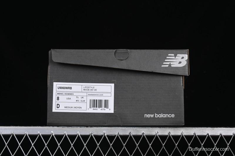 New Balance 9060 Retro Casual Running Sneakers with ABZORB Cushioning Technology - U9060WRB