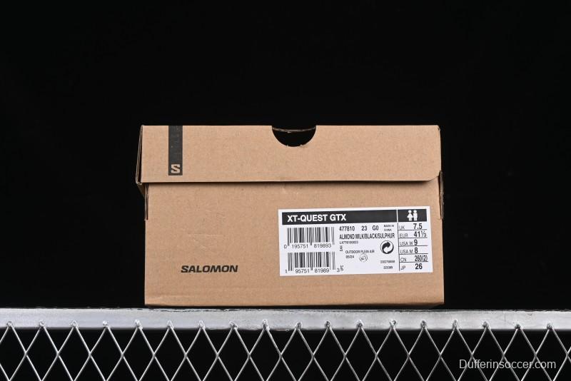 Salomon XT-Quest Outdoor Trail Running Shoes with SENSIFIT Technology and CONTAGRIP Outsole - 477810-23