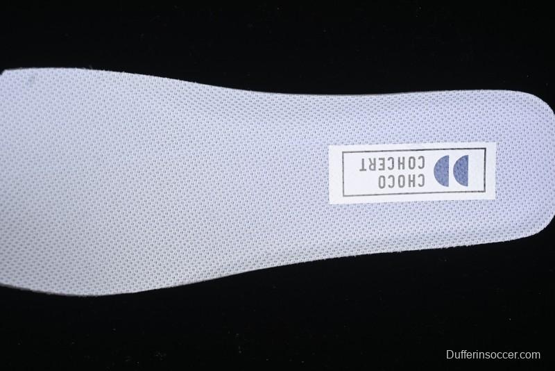 Choco Concert Leather Asymmetrical Fashion Sneakers Silver White - AJE5