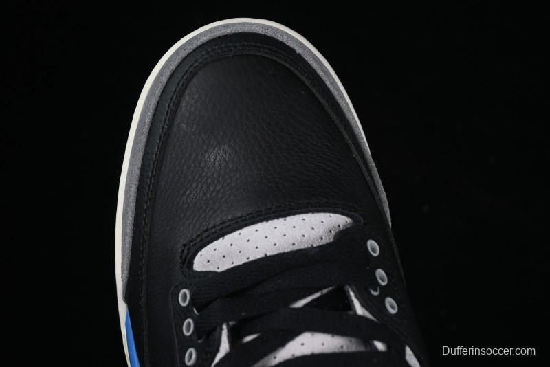 Nike Air Jordan 3 OG "Rare Air" Retro Basketball Shoes with Reverse Swoosh Design - IB8967-004